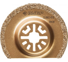 Шлифовальная насадка сегментная ЗУБР ШВС-65 (65 мм) 15563-65