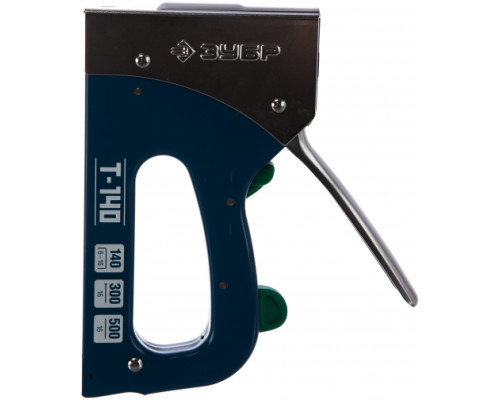 Стальной степлер ЗУБР Про-140 тип 140, 300, 500, 4-31573