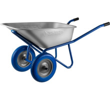 Строительная двухколесная, тачка Зубр ПРОФЕССИОНАЛ 110л, грузоподъемность 240 кг 39911_z01