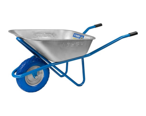 Строительная тачка ЗУБР ПТ-200 одноколесная, 110 л/220 кг 39903_z01