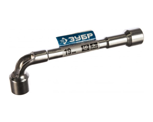 Торцовый Г-образный ключ 19 мм ЗУБР ЭКСПЕРТ 27187-19