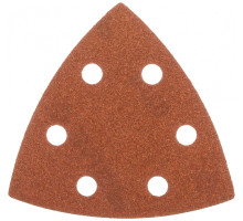 Треугольник шлифовальный универсальный 5 шт. (93х93х93 мм; Р120) "МАСТЕР" Зубр 35583-120