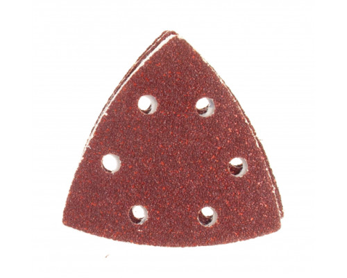 Треугольник шлифовальный универсальный 5 шт. (93х93х93 мм; Р40) "МАСТЕР" Зубр 35583-040