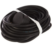 Удлинитель-шнур ЗУБР "КГ 325-Ш", 10 м, 4000 Вт, 1 гнездо, IP44, КГ 3х2,5 мм2, 55017-10