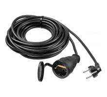 Удлинитель-шнур ЗУБР  "ПВС 315-Ш", 10 м, 3500 Вт, 1 гнездо, IP44, ПВС 3х1,5 мм2, 55020-10