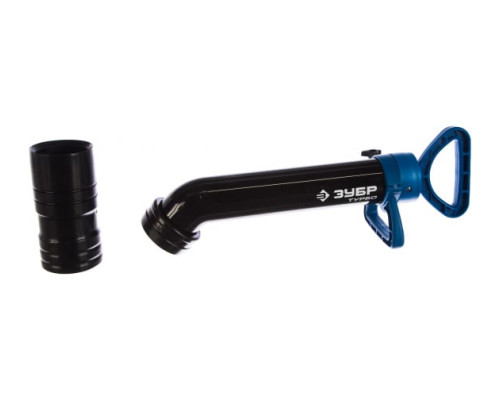 Вантуз Зубр ЭКСПЕРТ вакуумный ТУРБО, с двумя адаптерами 51920