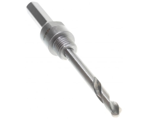 Державка ПРОФИ (HEX12.5; М16; сверло Р6М5 8х100 мм) для коронок универсальных Зубр 29516