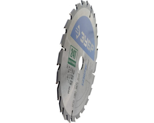 Диск пильный  "быстрый рез" по дереву (255х30 мм; 24Т) ЗУБР 36901-255-30-24