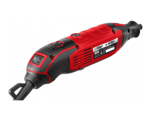 Электрический гравер ЗУБР 41 предмет, кейс ЗГ-160 КН41