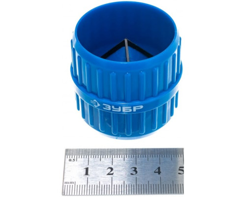 Фаскосниматель Зубр ЭКСПЕРТ универсальный, для труб из нержавеющей стали, меди, пластика от 4 до 36мм от 3/16" до 1 1/2" 23791-36