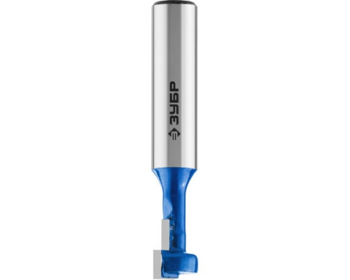 Фреза пазовая Т-образная №1 ПРОФЕССИОНАЛ (9.5х10х48 мм; паз 5 мм; хвостовик 8 мм) Зубр 28749-9.5-48