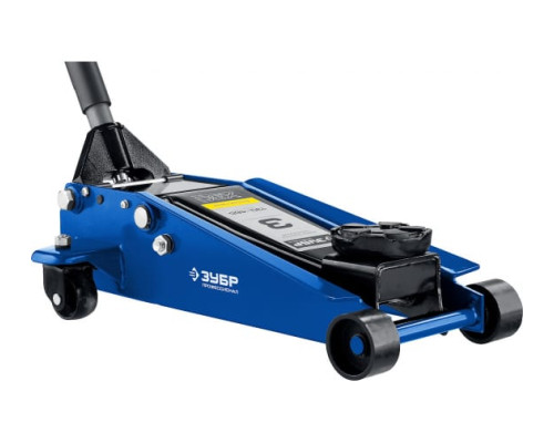 Гидравлический подкатной домкрат 3т, 130-465мм, ЗУБР Профессионал X80 43050-3_z01