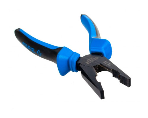 Комбинированные плоскогубцы, маслобензостойкая рукоятка, покрытие оксидированное с полировкой, 200мм Зубр 22015-1-20_z01