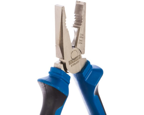 Комбинированные плоскогубцы Зубр БУЛЬДОГ 200 мм, Профессионал 2201-1-20_z02