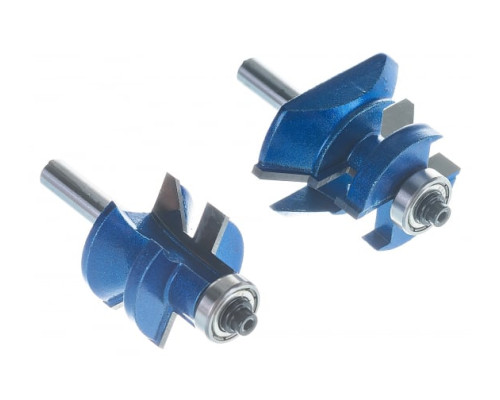 Набор фрез для вагонки (2 шт; хвостовик 8 мм) Зубр 28770-50-H2