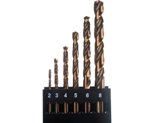 Набор сверл по металлу ПРОФЕССИОНАЛ, 6 шт. Зубр 29626-H6