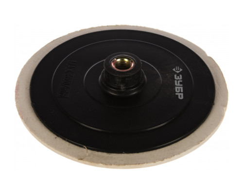 Насадка пластиковая мягкая (М14; 180 мм) для углошлифовальных машин ЗУБР 35785