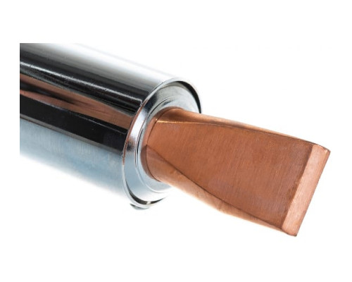 Паяльник с пластмассовой рукояткой и долговечным жалом, 500Вт, клин Зубр ПРОФЕССИОНАЛ 55302-500