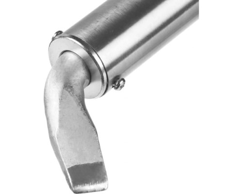 Паяльник с выключателем, пластмассовой рукояткой и долговечным жалом, 200Вт, клин Зубр ПРОФЕССИОНАЛ 55301-200