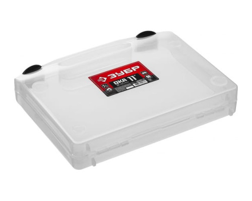 Пластиковый кейс-органайзер ЗУБР ОКА-11 38102-11