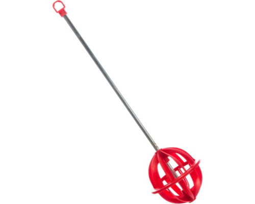 Пластмассовый миксер ГЛОБУС для красок 110х112х400мм Зубр 06008-110-40