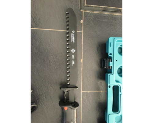 Полотно ПРОФЕССИОНАЛ по лёгкому бетону (345х460 мм; 20T; ВК8) для сабельной электроножовки Зубр 159772-20