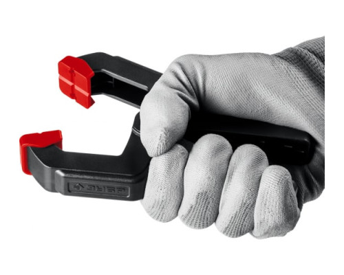 Пружинный зажим ЗУБР МЗ-80 75х75 мм 32247-8