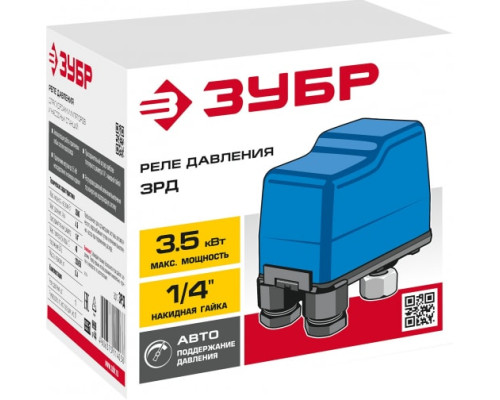 Реле давления ЗУБР для насосных станций и гидроаккумуляторов ЗРД