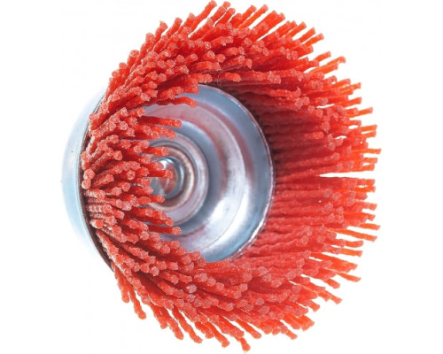 Щетка чашечная 63 мм, нейлоновая проволока с абразивным покрытием ЗУБР 35165-063_z02