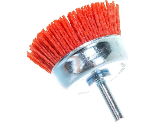 Щетка чашечная 63 мм, нейлоновая проволока с абразивным покрытием ЗУБР 35165-063_z02