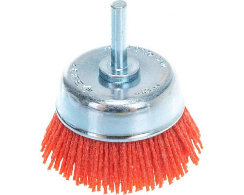 Щетка чашечная 63 мм, нейлоновая проволока с абразивным покрытием ЗУБР 35165-063_z02