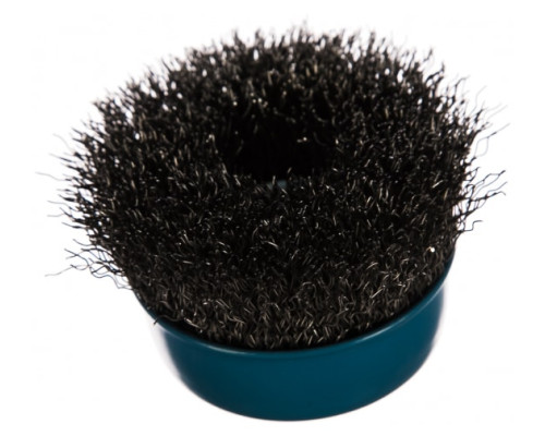 Щетка чашечная ПРОФЕССИОНАЛ (60 мм; М14; витая стальная проволока 0.3 мм) для УШМ ЗУБР 35261-060_z02