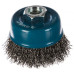 Щетка чашечная ПРОФЕССИОНАЛ (60 мм; М14; витая стальная проволока 0.3 мм) для УШМ ЗУБР 35261-060_z02