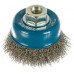 Щетка чашечная ПРОФЕССИОНАЛ (75 мм; М14; витая стальная проволока 0.3 мм) для УШМ ЗУБР 35261-075_z02