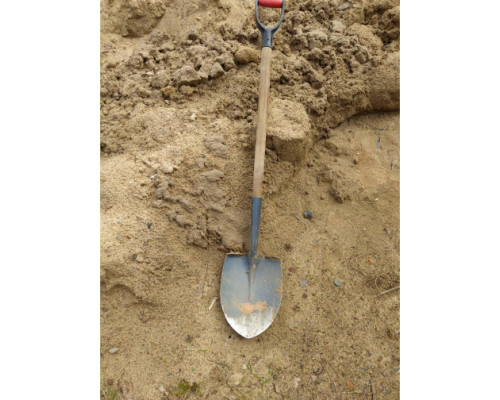 Штыковая лопата МАСТЕР ЛСГ для земляных работ, без черенка, ЗУБР 39413