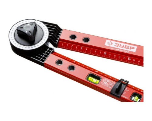 Складной уровень-угломер 500 мм ЗУБР МАСТЕР 34740