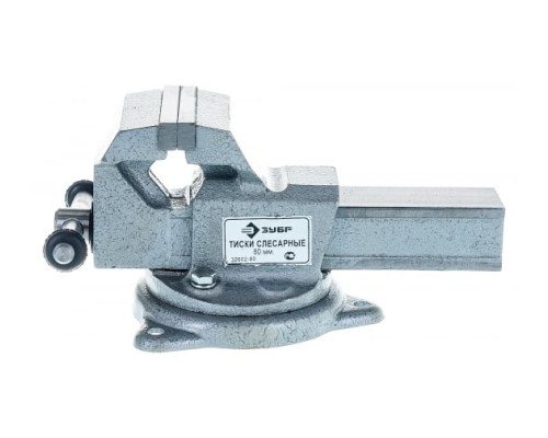 Слесарные тиски ЗУБР 80 мм 32602-80