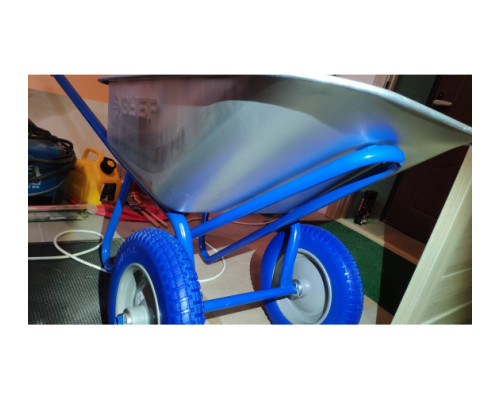 Строительная двухколесная, тачка Зубр ПРОФЕССИОНАЛ 110л, грузоподъемность 240 кг 39911_z01