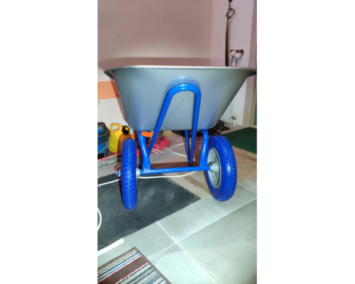 Строительная двухколесная, тачка Зубр ПРОФЕССИОНАЛ 110л, грузоподъемность 240 кг 39911_z01