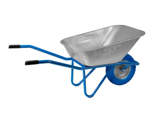 Строительная тачка ЗУБР ПТ-200 одноколесная, 110 л/220 кг 39903_z01