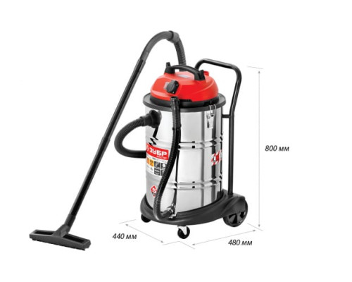 Строительный пылесос ЗУБР МАСТЕР М3-60 ПУ-60-1400 М4