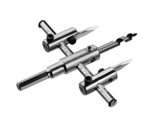 Сверло-балеринка МАСТЕР по дереву (двухрезцовое, 40-120 мм, глубина 30 мм) Зубр 29440-120