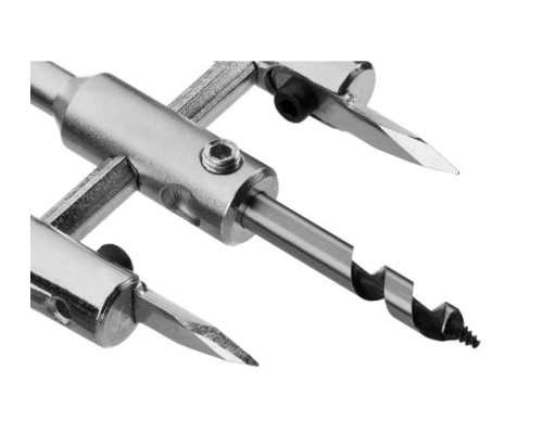 Сверло-балеринка МАСТЕР по дереву (двухрезцовое, 40-120 мм, глубина 30 мм) Зубр 29440-120