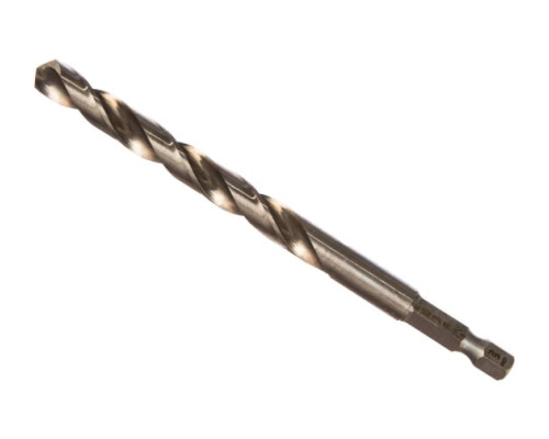 Сверло "ЭКСПЕРТ" (1/4"; 8х117 мм) по металлу Зубр 29623-117-8