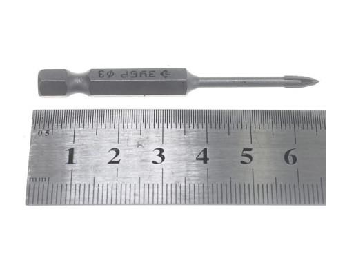 Сверло по кафелю, керамике, стеклу 3х65 мм ЗУБР 29845-03_z01