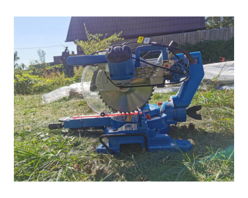 Торцовочная пила с протяжкой ЗУБР Профессионал, d 305 х 30 мм, 2000 Вт  ППТ-305-П