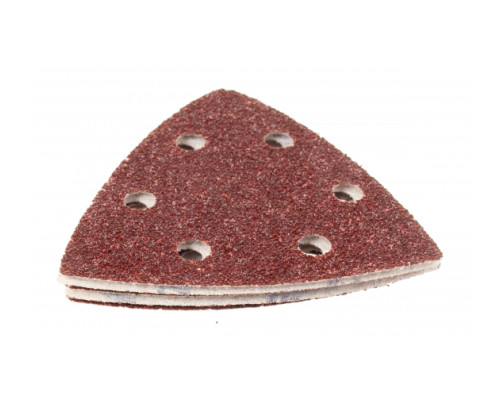 Треугольник шлифовальный универсальный 5 шт. (93х93х93 мм; Р40) "МАСТЕР" Зубр 35583-040