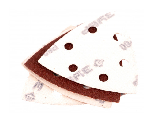 Треугольник шлифовальный универсальный 5 шт. (93х93х93 мм; Р60) "МАСТЕР" Зубр 35583-060