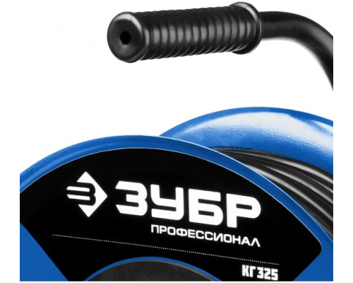 Удлинитель на катушке ЗУБР "КГ 325", 30 м, 4000 Вт, 4 гнезда, IP44, КГ 3х2,5 кв мм, 55079-30