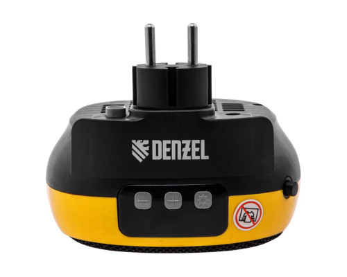 Портативный керамический тепловентилятор Denzel dtfc-700, 3 режима, вентилятор, нагрев 700 вт 96407
